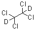 对称-四氯二氘乙烷分子结构 (CAS 33685-54-0)