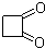 结构式 CAS# 33689-28-0, 1,2-环丁烷二酮