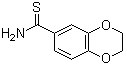 2,3-Dihydro-1,4-benzodioxin-6-carbothioamide molecular structure (CAS 337508-71-1)