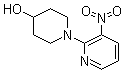 1-(3-硝基-2-吡啶基)-4-哌啶醇分子结构 (CAS 338411-78-2)