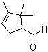 2,2,3-三甲基环戊-3-烯-1-甲醛分子结构 (CAS 33843-21-9)