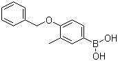 4-Benzyloxy-3-methylphenylboronic acid molecular structure (CAS 338454-30-1)