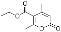 4,6-二甲基阔马酸乙酯分子结构 (CAS 3385-34-0)