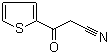 2-噻吩甲酰乙腈分子结构 (CAS 33898-90-7)