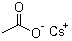 乙酸铯分子结构 (CAS 3396-11-0)