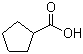 环戊酸分子结构 (CAS 3400-45-1)