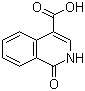 1-氧代-1,2-二氢-4-异喹啉甲酸分子结构 (CAS 34014-51-2)