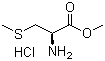 S-甲基-L-半胱氨酸甲酯盐酸盐分子结构 (CAS 34017-27-1)