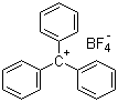 三苯基四氟硼酸碳分子结构 (CAS 341-02-6)