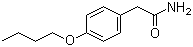 2-(4-丁氧苯基)乙酰胺分子结构 (CAS 3413-59-0)