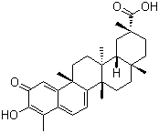 雷公藤红素分子结构 (CAS 34157-83-0)