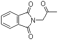 N-丙酮基邻苯二甲酰亚胺分子结构 (CAS 3416-57-7)