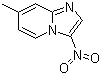7-甲基-3-硝基咪唑并[1,2-a]吡啶分子结构 (CAS 34165-07-6)
