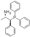 ((1S,2S)-2-氨基-1-苯基丙基)二苯基膦分子结构 (CAS 341968-71-6)