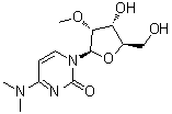 N,N-二甲基-2'-O-甲基胞苷分子结构 (CAS 34218-81-0)