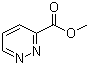 哒嗪-3-甲酸甲酯分子结构 (CAS 34253-02-6)