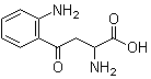 DL-犬尿氨酸分子结构 (CAS 343-65-7)