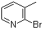 2-溴-3-甲基吡啶分子结构 (CAS 3430-17-9)