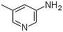 3-氨基-5-甲基吡啶分子结构 (CAS 3430-19-1)