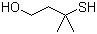 3-Mercapto-3-methyl-1-butanol molecular structure (CAS 34300-94-2)