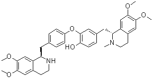 2'-去甲基蝙蝠葛碱分子结构 (CAS 34302-34-6)