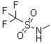 N-甲基三氟甲烷磺酰胺分子结构 (CAS 34310-29-7)