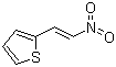 反式-2-(2-硝基乙烯基)噻吩分子结构 (CAS 34312-77-1)