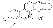 白屈菜红碱分子结构 (CAS 34316-15-9)