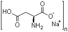 L-聚天冬氨酸钠盐分子结构 (CAS 34345-47-6)