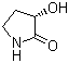 (S)-3-羟基-2-吡咯烷酮分子结构 (CAS 34368-52-0)