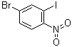 4-溴-2-碘-1-硝基苯分子结构 (CAS 343864-78-8)
