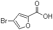 4-溴-2-呋喃甲酸分子结构 (CAS 3439-02-9)