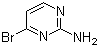 2-氨基-4-溴嘧啶分子结构 (CAS 343926-69-2)