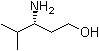 (R)-3-氨基-4-甲基-1-戊醇分子结构 (CAS 343943-80-6)