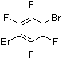 1,4-二溴全氟苯分子结构 (CAS 344-03-6)
