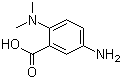5-氨基-2-(二甲基氨基)苯甲酸分子结构 (CAS 344303-78-2)