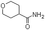 3,4,5,6-四氢吡喃-4-甲酰胺分子结构 (CAS 344329-76-6)