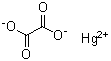 草酸汞分子结构 (CAS 3444-13-1)
