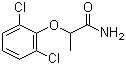 2-(2,6-二氯苯氧基)丙酰胺分子结构 (CAS 344411-67-2)