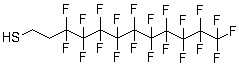1H,1H,2H,2H-全氟十二烷硫醇分子结构 (CAS 34451-28-0)