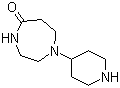 Hexahydro-1-(4-piperidinyl)-5H-1,4-diazepin-5-one molecular structure (CAS 344779-09-5)