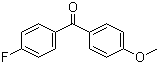 4-氟-4'-甲氧基二苯甲酮分子结构 (CAS 345-89-1)