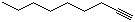 structure of CAS# 3452-09-3, 1-Nonyne
