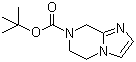 tert-Butyl 5,6-dihydroimidazo[1,2-a]pyrazine-7(8H)-carboxylate molecular structure (CAS 345311-03-7)
