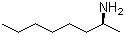 (S)-2-氨基辛烷分子结构 (CAS 34566-04-6)