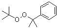 structure of CAS# 3457-61-2, tert-Butyl cumyl peroxide;Cumyl tert-butyl peroxide; Kayabutyl C; Luperox 801; Luperox D 16; Lupersol 801; Peroximon 166; Peroximon 801; Trigonox T; Trigonox T 40; Trigonox T 50D-PD