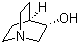 (S)-(+)-3-喹宁醇分子结构 (CAS 34583-34-1)