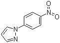 1-(4-硝基苯基)吡唑分子结构 (CAS 3463-30-7)