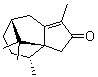 (3aR,4R,7R)-5,6,7,8-四氢-1,4,9,9-四甲基-3H-3a,7-甲桥薁-2(4H)-酮分子结构 (CAS 3466-15-7)
