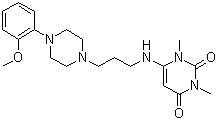 乌拉地尔分子结构 (CAS 34661-75-1)